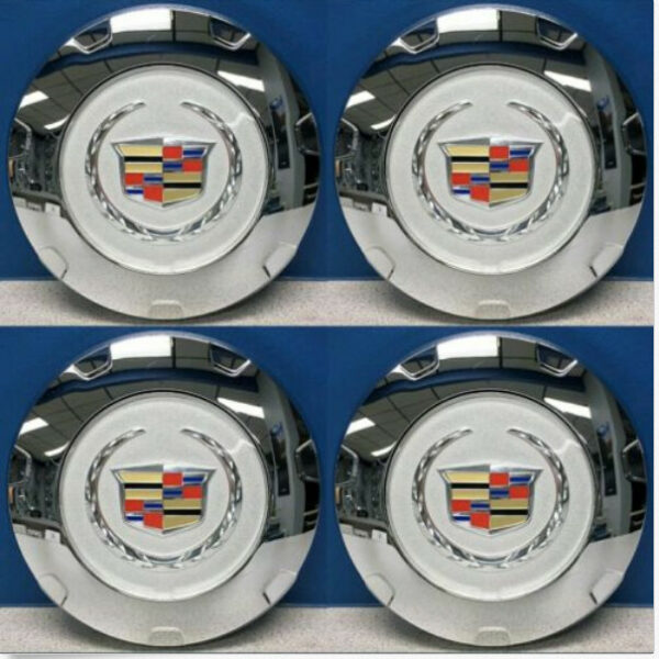 4 PCS NEW GM Cadillac Escalade 22 inch Wheel CENTER CAPS SET 9597355