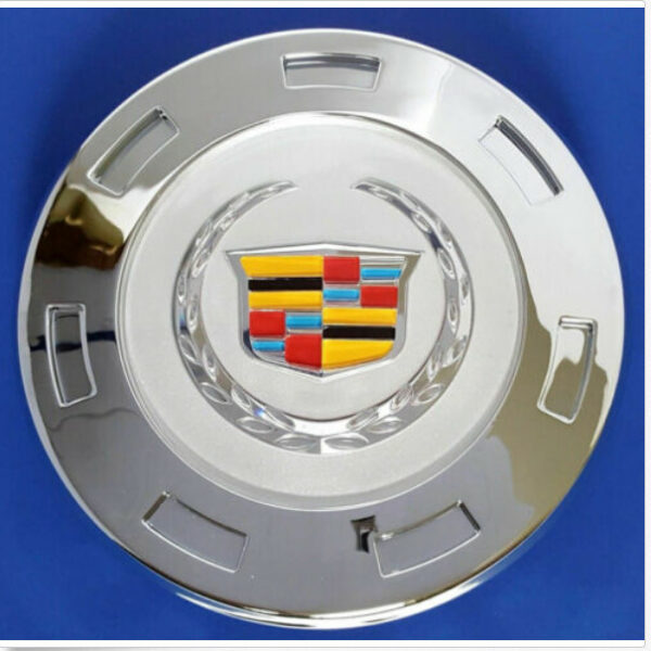 1 PCS 2007-2014 CADILLAC ESCALADE COLORED CREST 22" WHEEL CENTER CAP 9596649