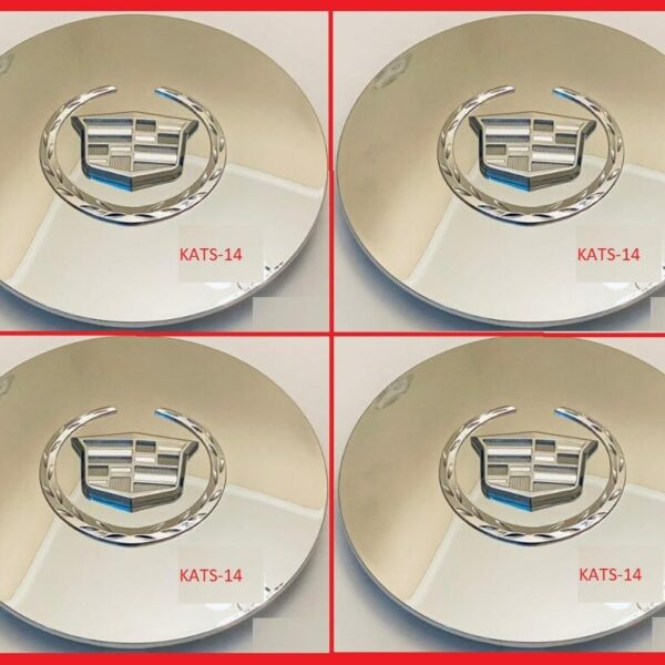 4x 2002-2006 ESCALADE EXT Chrome Wheel Center Caps For Cadillac