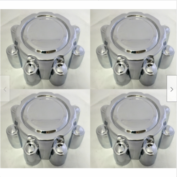 4pcs .1999-2005 FORD EXCURSION F250 F350 2WD CHROME Front Center Cap SET